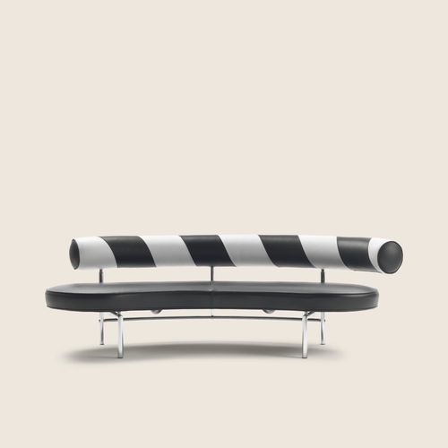 Modernes Sofa - MAX - FLEXFORM - für den Innenbereich / Leder / weiß