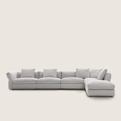 Modulsofa - NEWBRIDGE - FLEXFORM - modern / für Wohnzimmer / Polyurethan