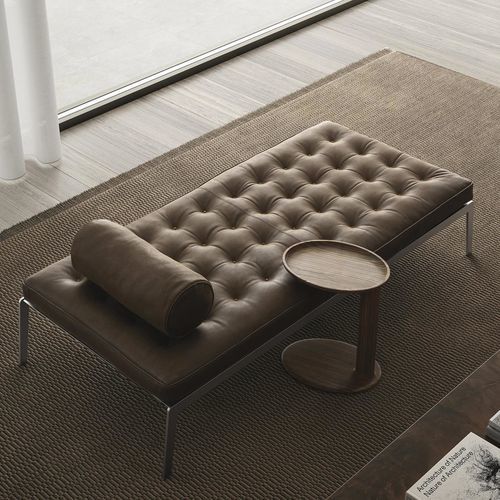 Moderner Couchtisch - OLIVER - FLEXFORM - Massivholz / Nussbaum / Esche