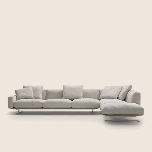 Modulsofa - SOFT DREAM - FLEXFORM - modern / für Wohnzimmer / Stoff