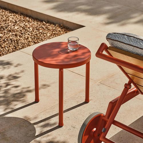 Couchtisch / minimalistisches Design - ALCAMO - FLEXFORM - Epoxid / Thermoplast / Aluminium
