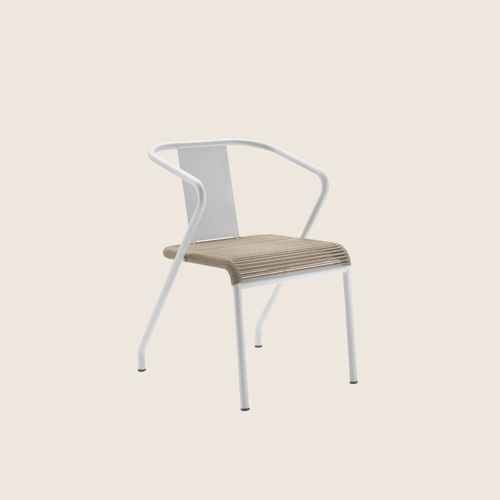 Moderner Esszimmerstuhl - CALIPSO CORD - FLEXFORM - für Terrasse / für Balkon / PVC