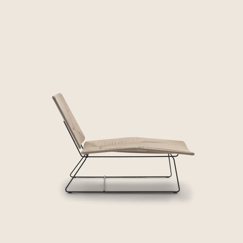Moderne Récamiere - ECHOES - FLEXFORM - Polypropylen / Edelstahl / outdoor
