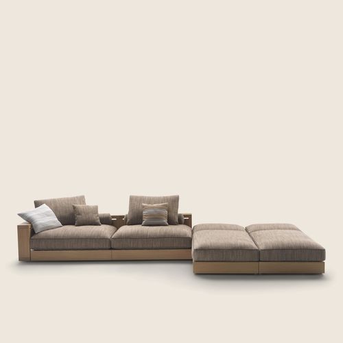 Modulsofa - HAMPTONS - FLEXFORM - modern / für den Außenbereich / Polyurethanschaum