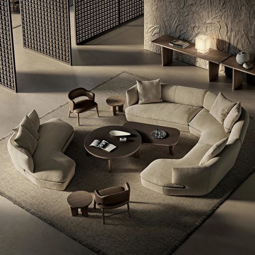 Modulsofa - QUINCY - FLEXFORM - modern / für den Innenbereich / für Wohnzimmer