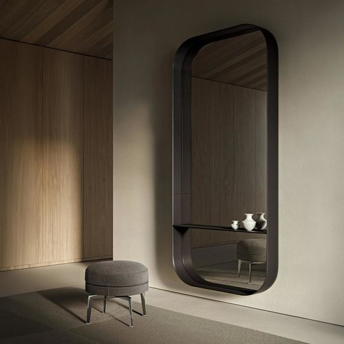 Wandmontierter Spiegel - SORETO - FLEXFORM - modern / rechteckig / Blech