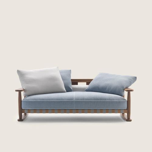 Modernes Sofa - MERIGGIO - FLEXFORM - für Außenbereich / für den Außenbereich / Stahl