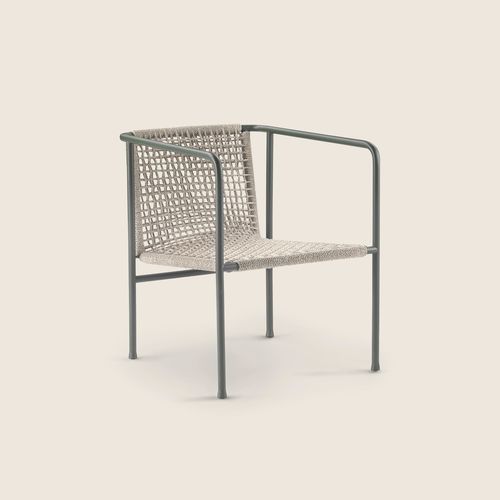 Esszimmerstuhl / minimalistisches Design - OTTAVIA - FLEXFORM - für den Außenbereich / PVC / Thermoplast