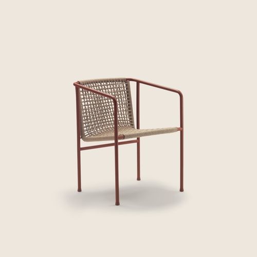 Esszimmerstuhl / minimalistisches Design - OTTAVIA - FLEXFORM - für Außenbereich / PVC / Thermoplast
