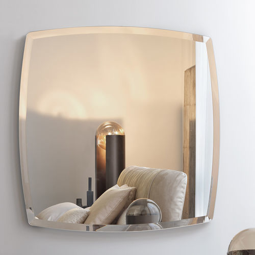 Wandmontierter Spiegel - OLIVIER - Flou - modern / rechteckig / quadratisch