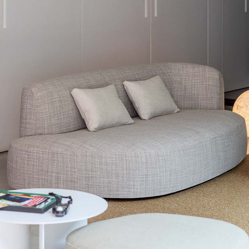 Modernes Sofa - PIERRE - Flou - für Außenbereich / Stoff / Leder