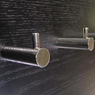 Moderner Garderobenhaken - N1128 - Frost Design - gebürsteter Edelstahl / individuell / für Badezimmer
