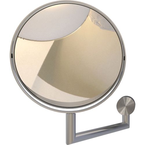 Wandmontierter Spiegel für Badezimmer - N1942 - Frost Design - modern / rund / Edelstahl