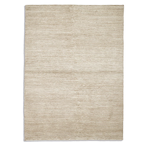 Moderner Teppich - Lanagrossa Bianco - G.T.DESIGN - einfarbig / Wolle / rechteckig