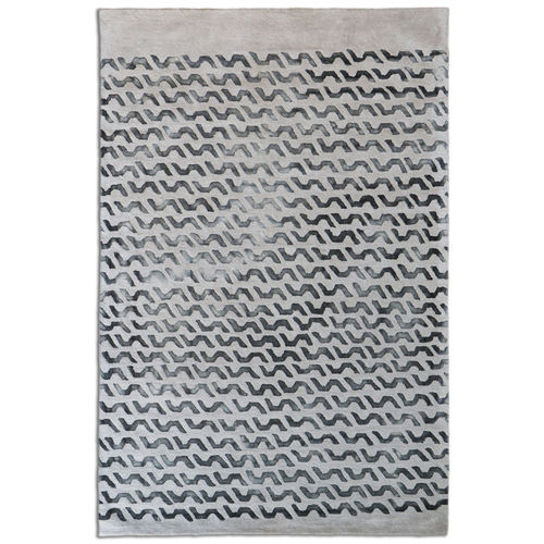 Moderner Teppich - VOLARE GRIGIO - G.T.DESIGN - Motiv / Neuseelandwolle / rechteckig