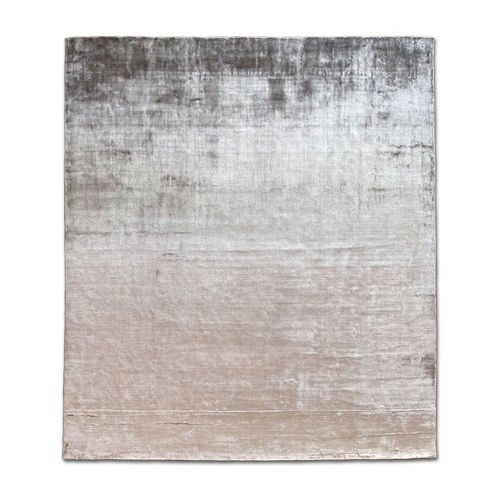 Moderner Teppich - In-Canto Acquerello - Platino Rose - G.T.DESIGN - einfarbig / Viskose / rechteckig