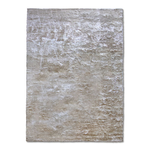 Moderner Teppich - Kama Su Bianco Luce - G.T.DESIGN - einfarbig / Viskose / rechteckig