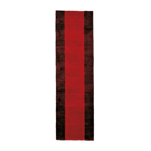 Moderner Teppich - ROSSO VIVO 2 - G.T.DESIGN - einfarbig / Viskose / rechteckig