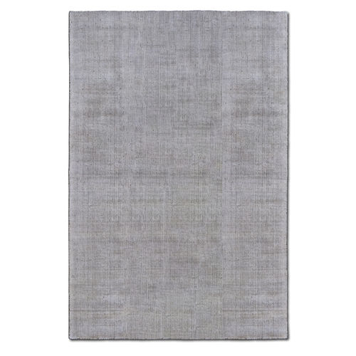 Moderner Teppich - Boom Sabbia Grigio - G.T.DESIGN - einfarbig / Neuseelandwolle / Bambus