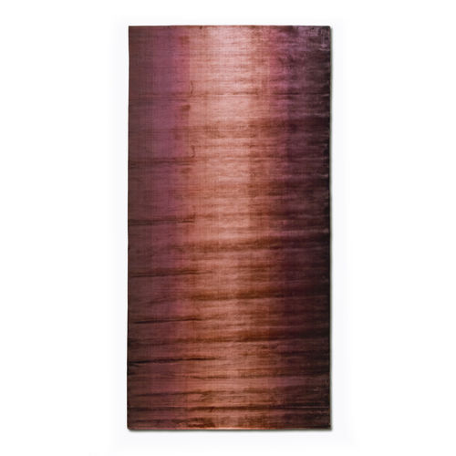 Moderner Teppich - In-Canto Acquerello gradation B : rubino magenta - G.T.DESIGN - mehrfarbig / Viskose / rechteckig