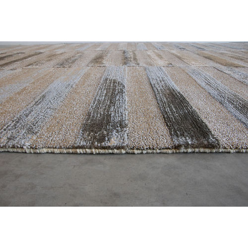 Moderner Teppich - KAMA ALLEGRO CON BRIO : SABBIA LUNARE - G.T.DESIGN - Patchwork / Viskose / quadratisch