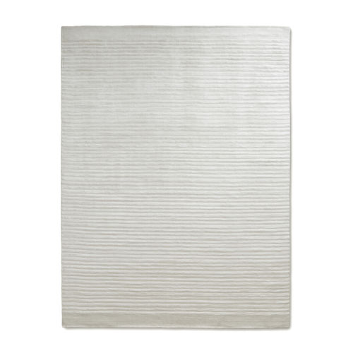 Moderner Teppich - Stairs Calce Bianca - G.T.DESIGN - Streifenmuster / einfarbig / aus Bambusfaser