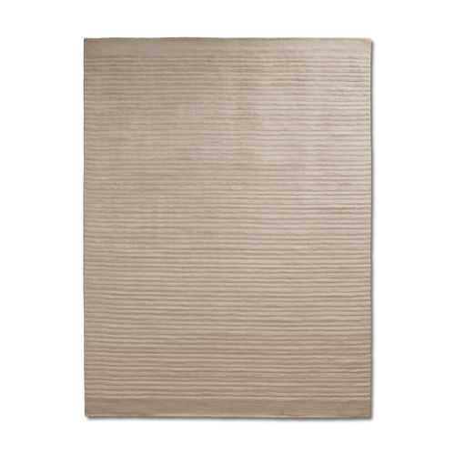 Moderner Teppich - STAIRS CALCE ROSA - G.T.DESIGN - Streifenmuster / einfarbig / aus Bambusfaser