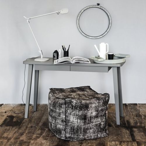 Bodenstehender Schreibtisch - LC 60 - GERVASONI - modern / Nussbaum / Esche