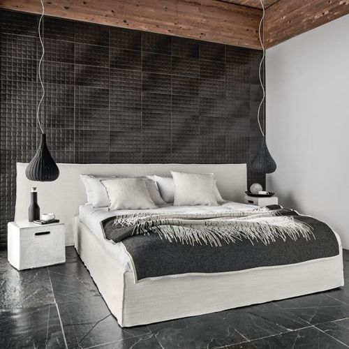 Doppelbett - GHOST - GERVASONI - Einpersonen / modern / Kopfteil