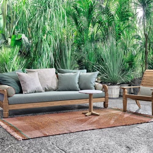 Moderner Teppich - ECO - GERVASONI - Motiv / aus Jute / rechteckig