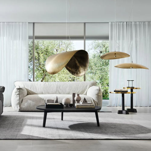 Hängelampe - BRASS - GERVASONI - Messing / modern / mit Kabel