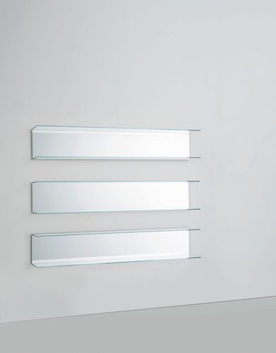 Wandmontiertes Regal - EVERYWHERE - GLAS ITALIA - modern / Glas