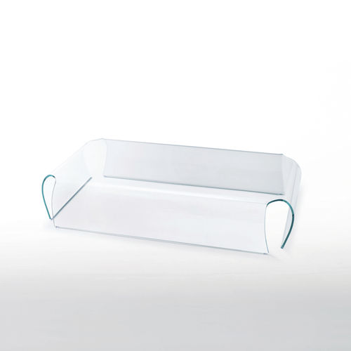Moderner Couchtisch - BENT - GLAS ITALIA - Glas / gebogen / für Privatgebrauch