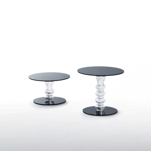Moderner Lampentisch - CALICE  - GLAS ITALIA - Glas / rund / für Privatgebrauch