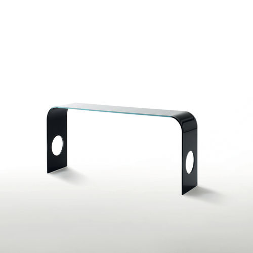 Moderner Konsolentisch - MING  - GLAS ITALIA - Glas / rechteckig / für professionellen Einsatz