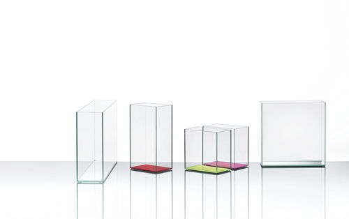 Moderne Vase - VASI - GLAS ITALIA - Glas / von Piero Lissoni