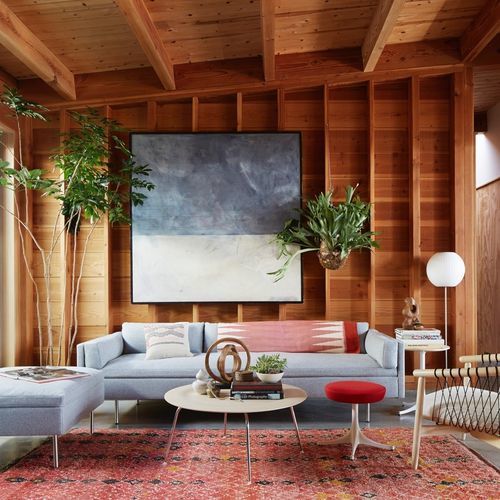 Ecksofa - BOLSTER - Herman Miller - modern / Stoff / Leder