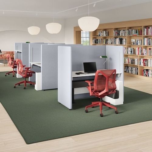 POD-Büro / Akustik - BOUND  - Herman Miller - höhenverstellbar / regelbar / Steh