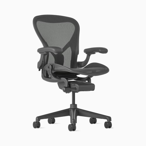 Moderner Bürostuhl - AERON REFURBISHED - Herman Miller - für den Innenraum / regelbar / ergonomisch