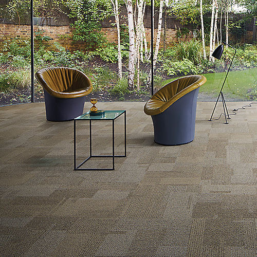 Teppichfliese - TRANSFORMATION - Interface - Tuft / Schlingen / Struktur