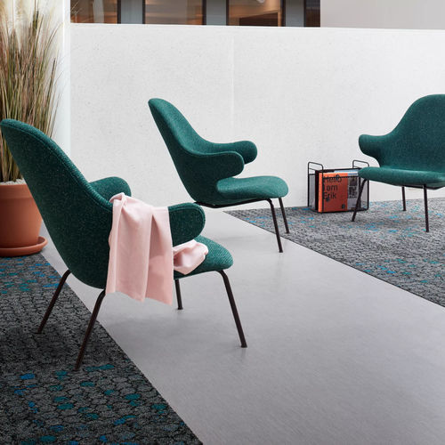 Vinyl-Bodenbelag - BRUSHED LINES  - Interface - für den Innenraum / für Wohnbereich / für Büro