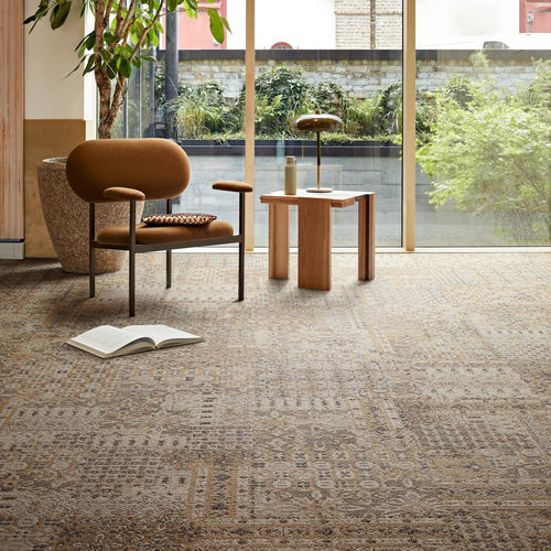 Teppichfliese - REKINDLED  - Interface - Tuft / Schlingen / Struktur