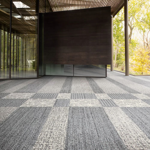 Teppichfliese - WW870  - Interface - Tuft / Schlingen / Struktur