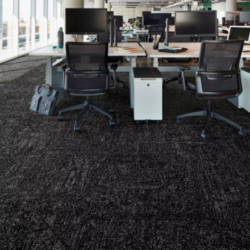 Tuft-Teppichboden - OPEN AIR 419 - Interface - Schlingen / Nylon / für Büro