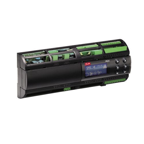 Steuerungsmodul für Klimaanlagen - MCX152V - DANFOSS - DIN-Schiene / IP / RS485
