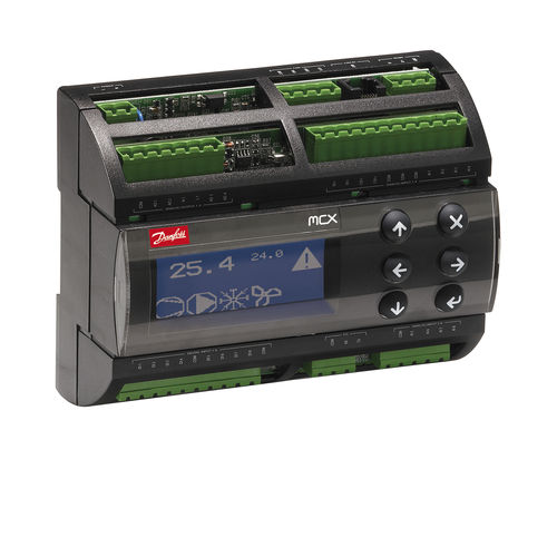 Steuerungsmodul für Klimaanlagen - MCX08M2 - DANFOSS - DIN-Schiene / IP / analog