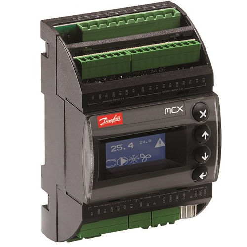 Steuerungsmodul für Klimaanlagen - MCX06D - DANFOSS - DIN-Schiene / IP / analog