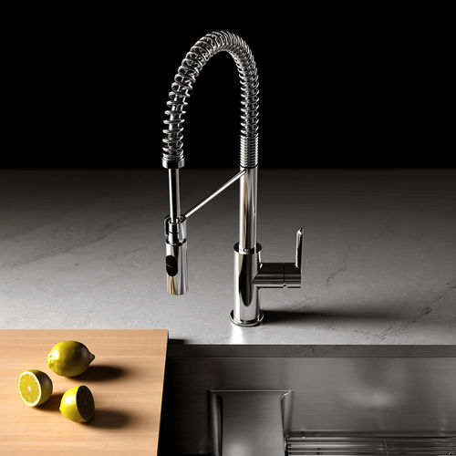 Wasserhahn für Spülbecken - PEAK 306206 - JULIEN - Aufsatz / Messing / für Küche