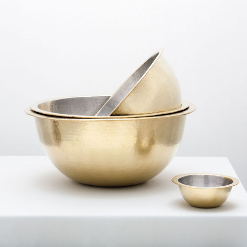 Messingschale - HALF - karen chekerdjian