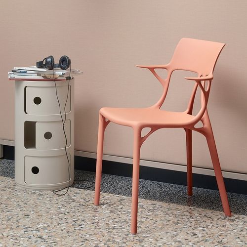 Moderner Stuhl - A.I - Kartell - für den Innenraum / Metall / Thermoplast